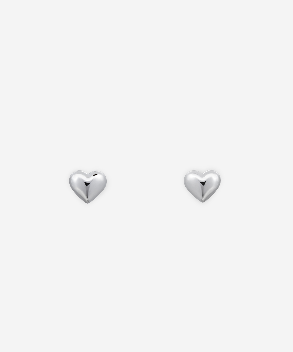 Amore studs mini silver earrings