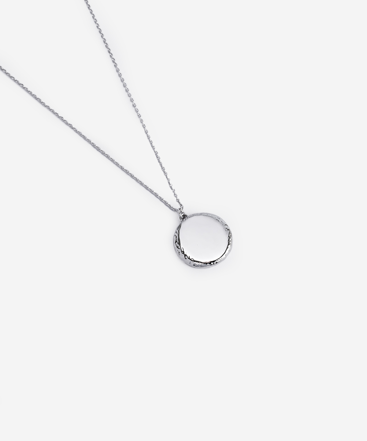 Helios silver-plated necklace