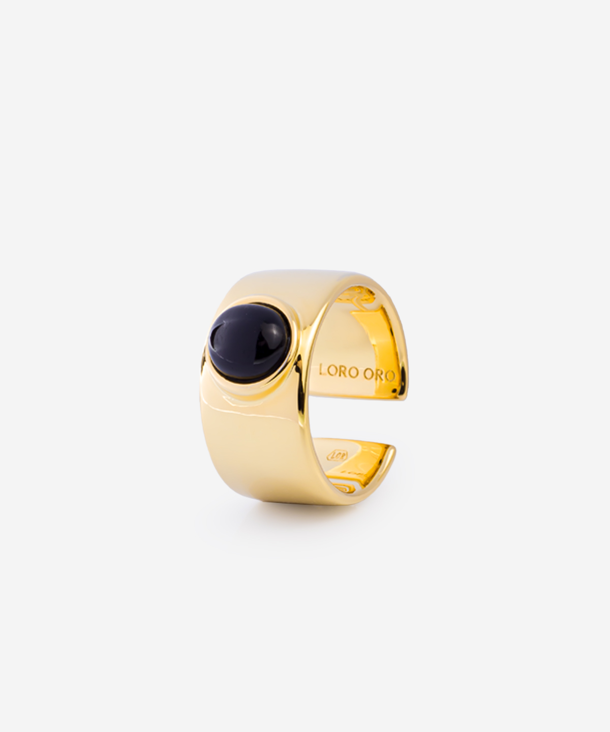 Helios gold-plated ring 52