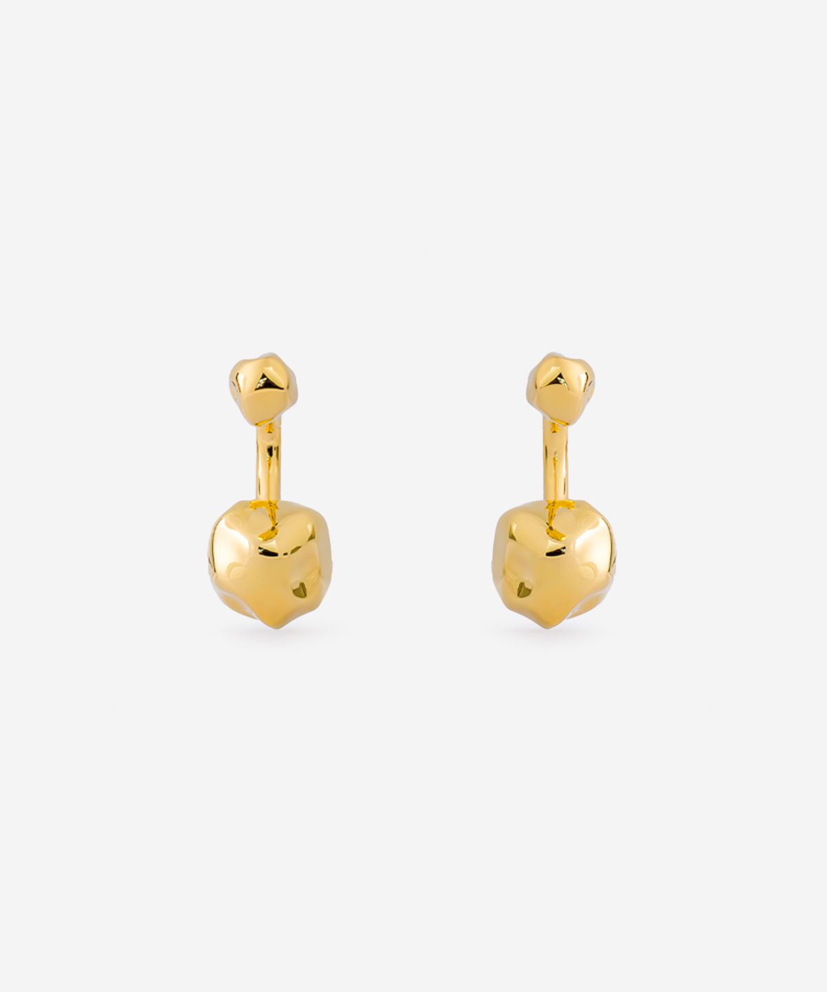 Eiríni gold-plated earrings