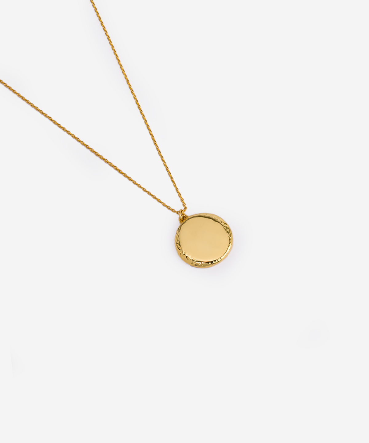 Helios gold-plated necklace
