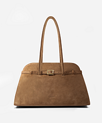 Izza suede taupe | Loro Oro